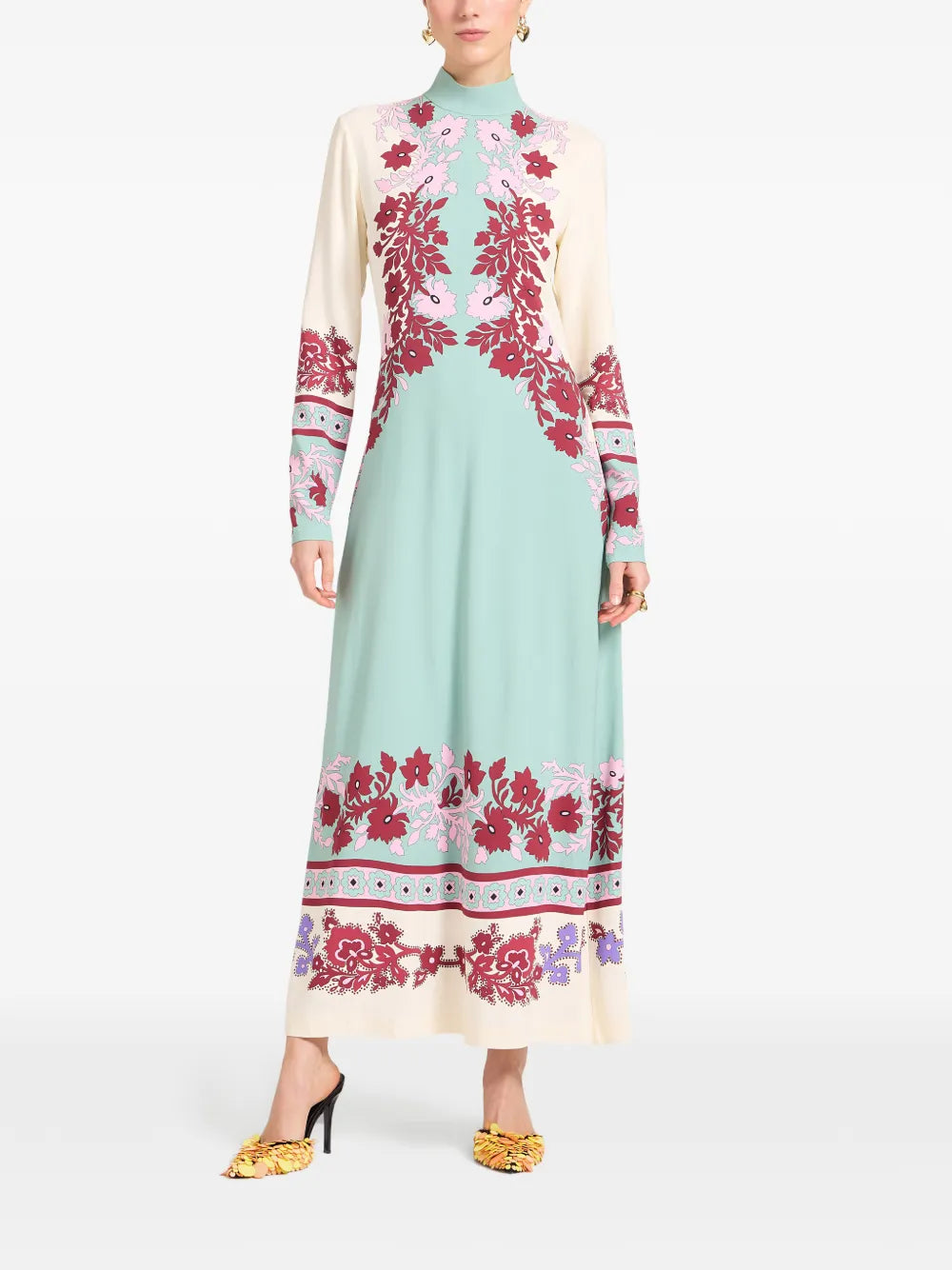 La Doublej Halle Floral Maxi Dress