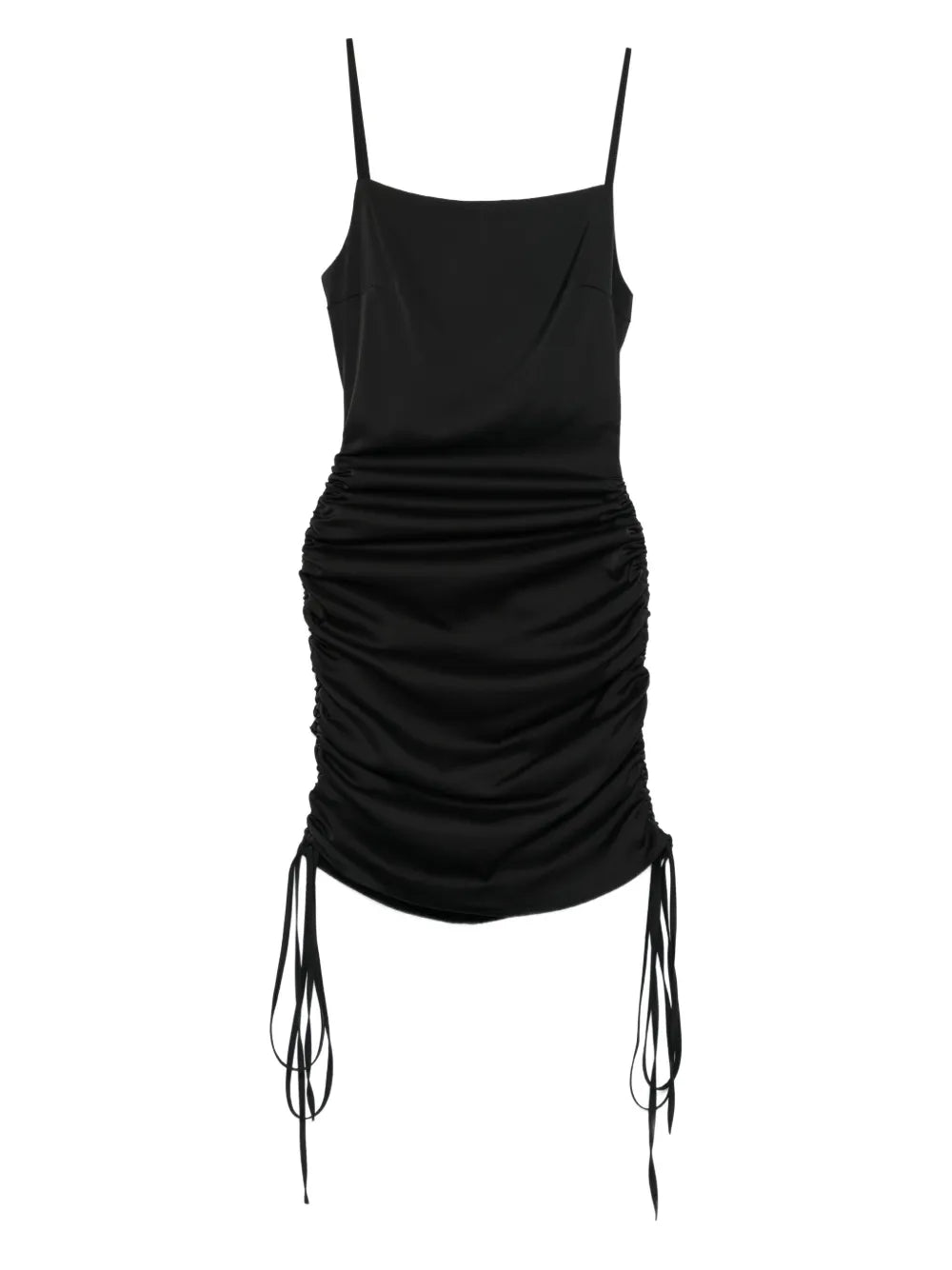 Rhizome Pink Martini Ruched Mini Dress