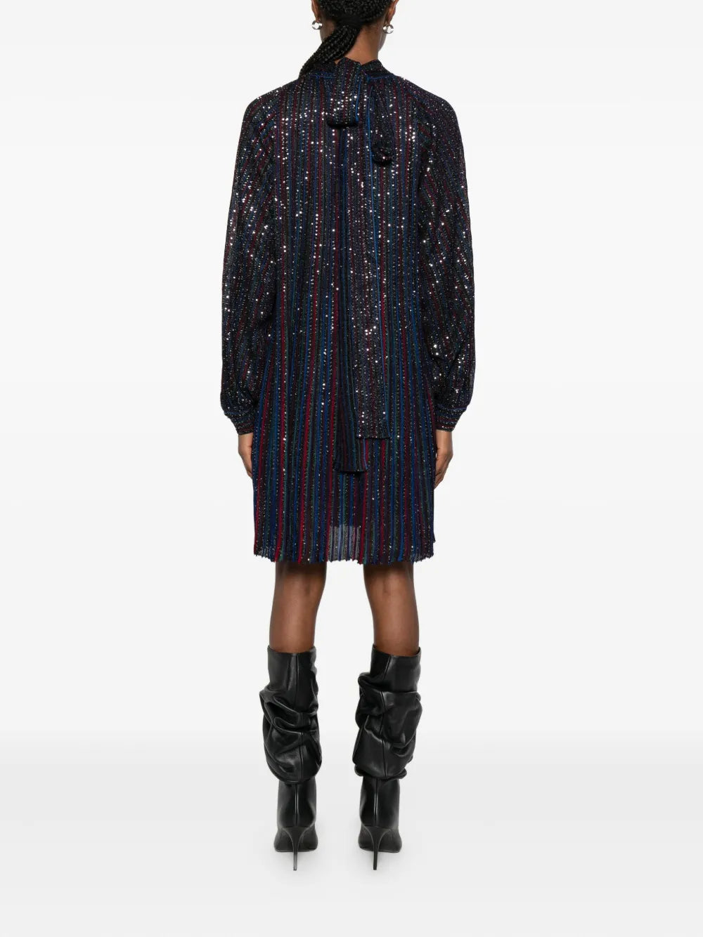 Missoni Striped Sequin Embellished Dress