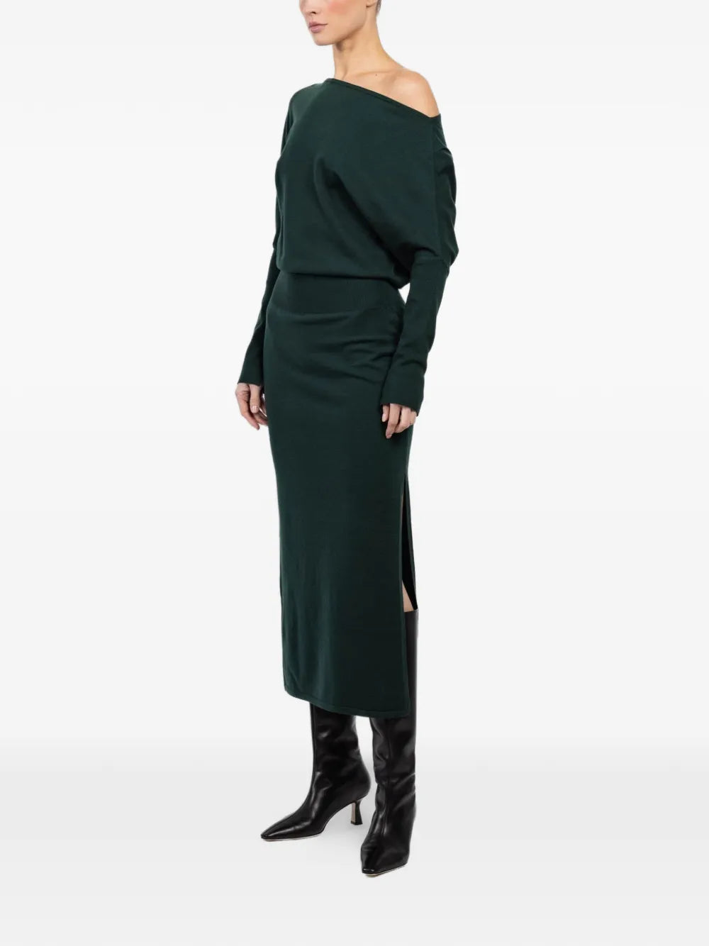 Simkhai Off Shoulder Midi Dress