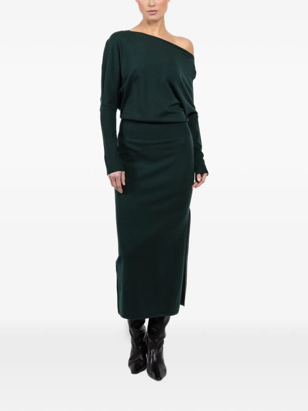Simkhai Off Shoulder Midi Dress