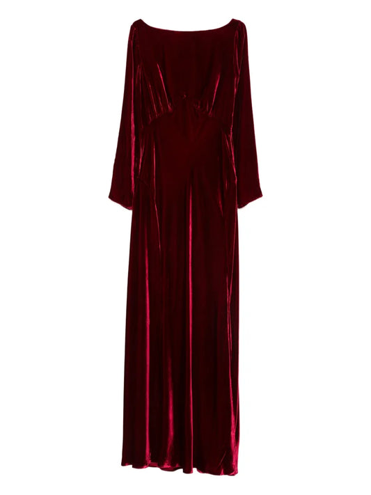 Rixo Devina Long Sleeve Maxi Dress