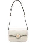 Tory Burch Robinson Spazzolato Adjustable Strap Shoulder Bag
