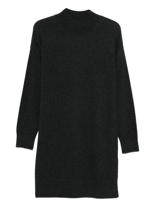 Barbour International Crew Neck Midi Knitted Dress
