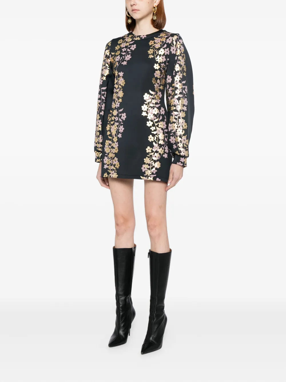 Cynthia Rowley Floral Print Mini Dress