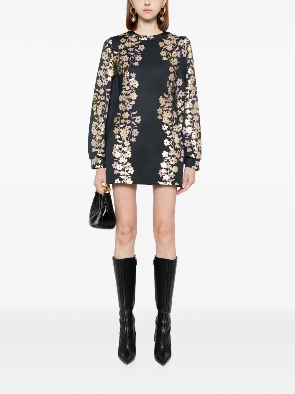 Cynthia Rowley Floral Print Mini Dress