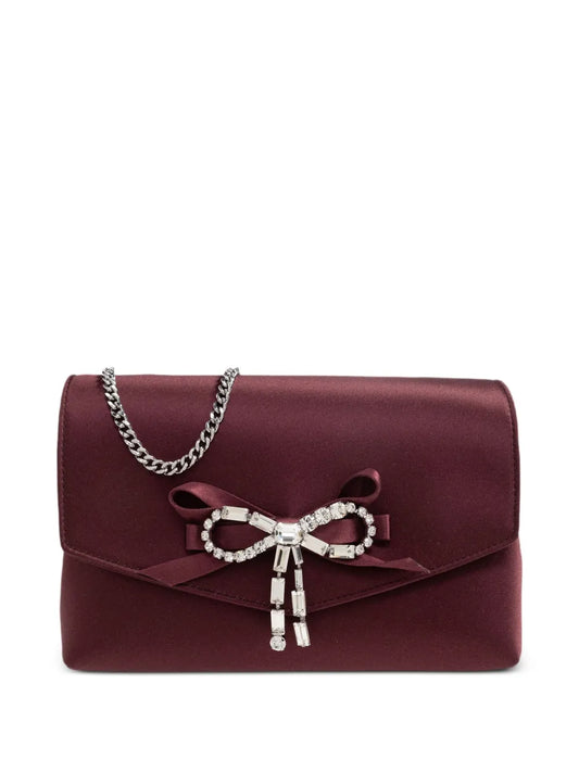 Jimmy Choo Mini Bow Detail Shoulder Bag
