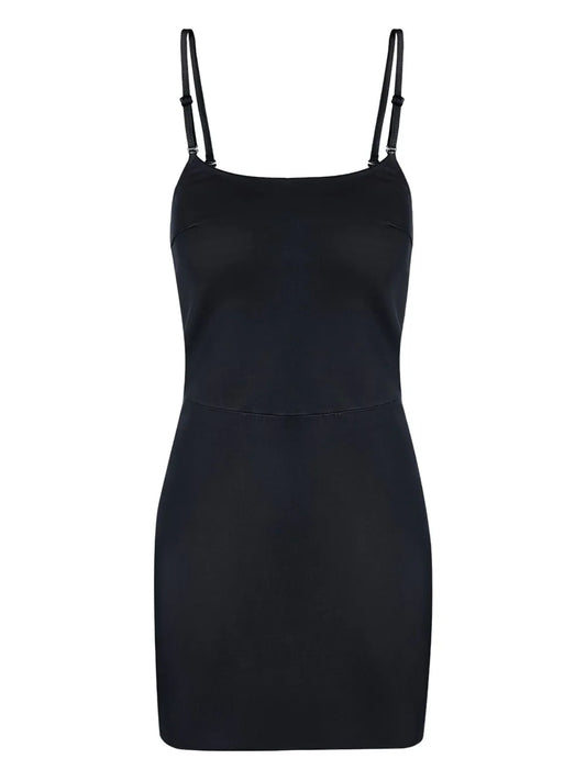 Manokhi Adjustable Strap Mini Dress