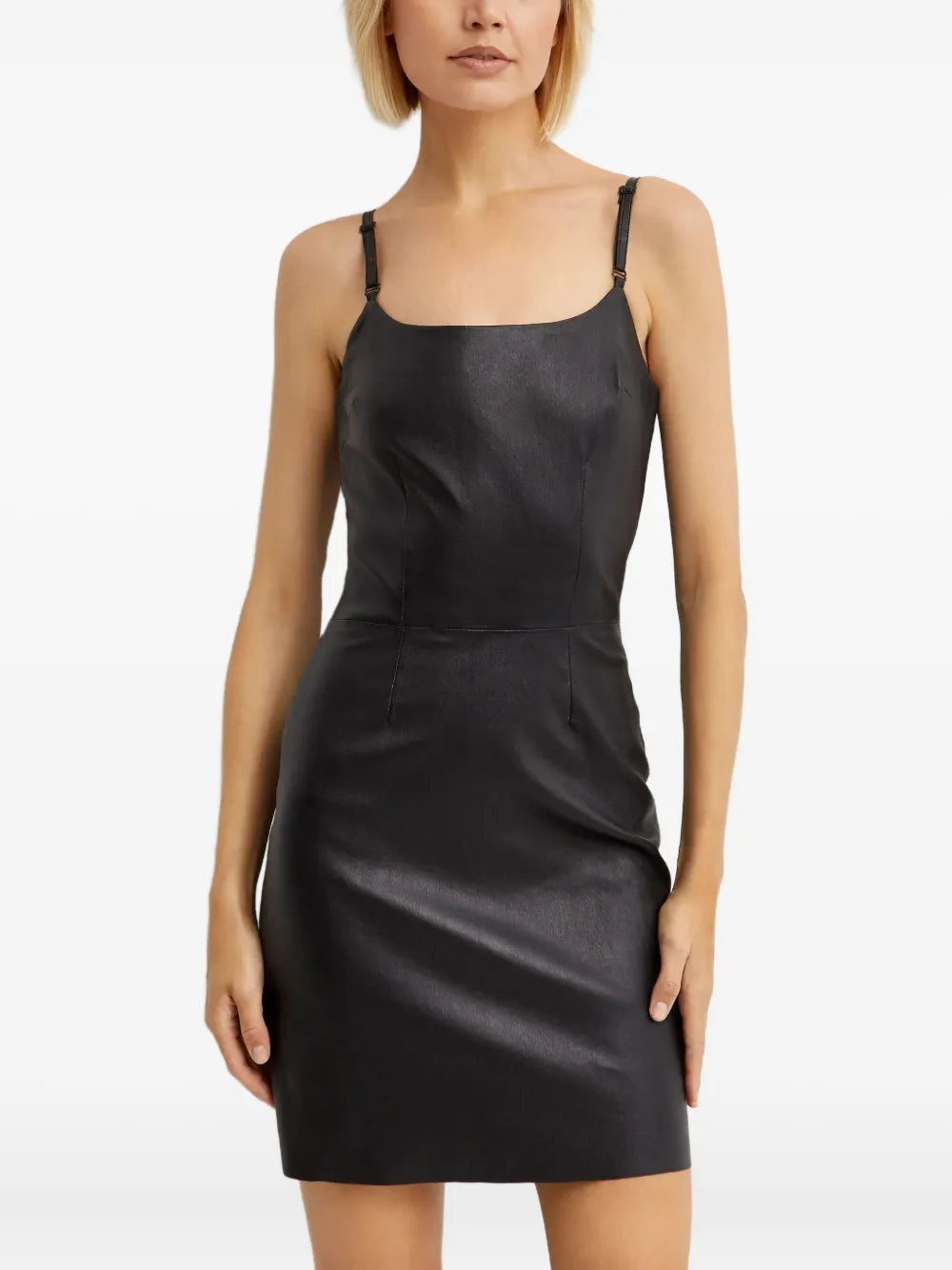 Manokhi Adjustable Strap Mini Dress