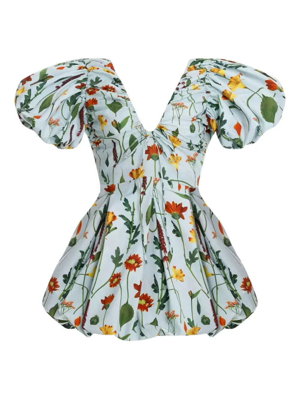 Agua By Agua Bendita Noni Primavera Floral Print Mini Dress