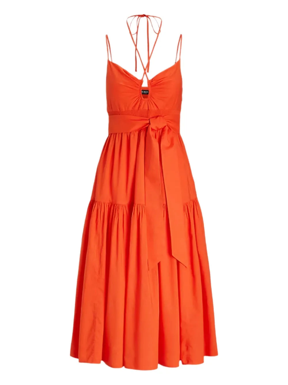 Lauren Ralph Lauren Belted Midi Dress