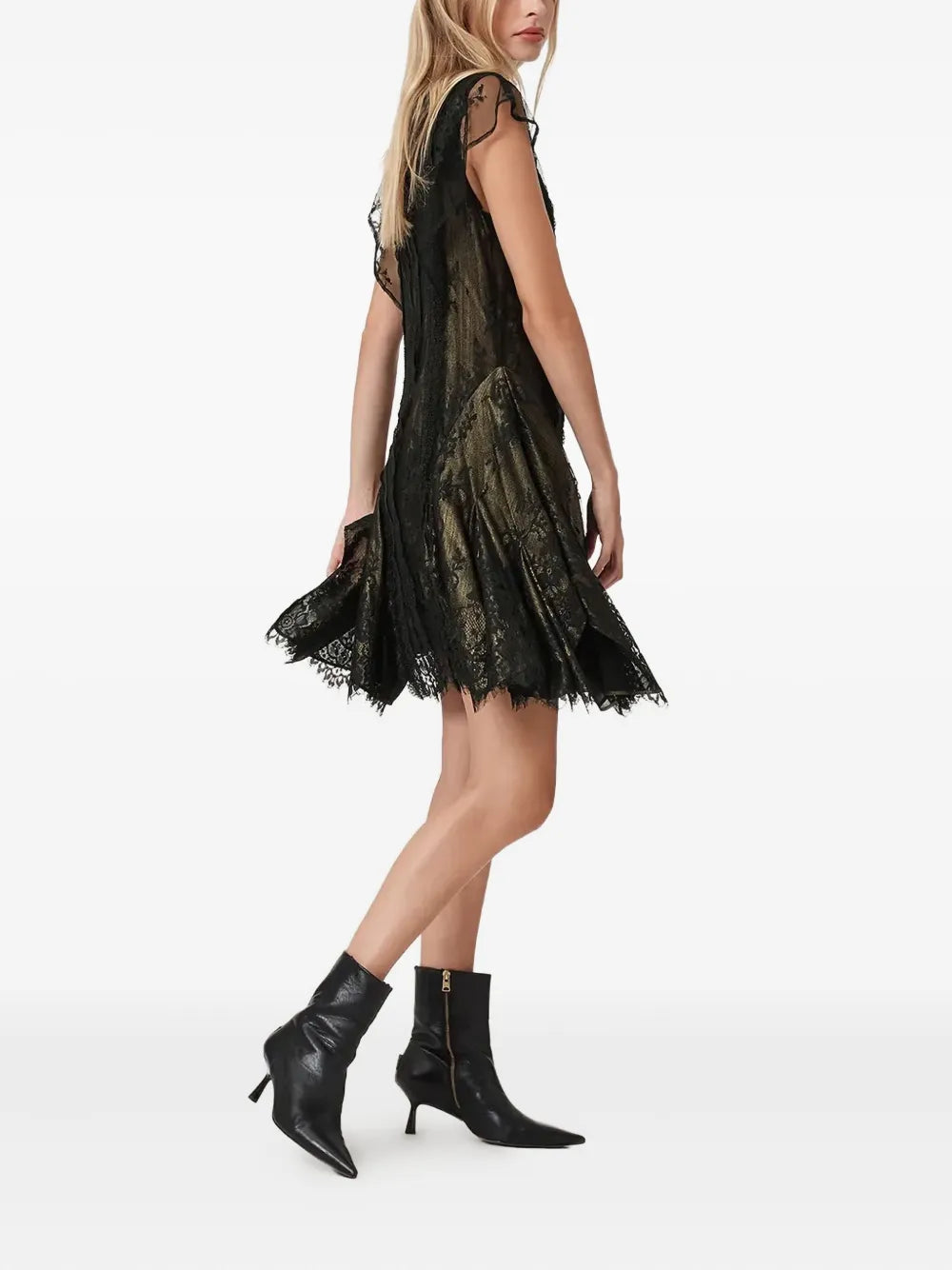 Allsaints Fleur Lace Mini Dress