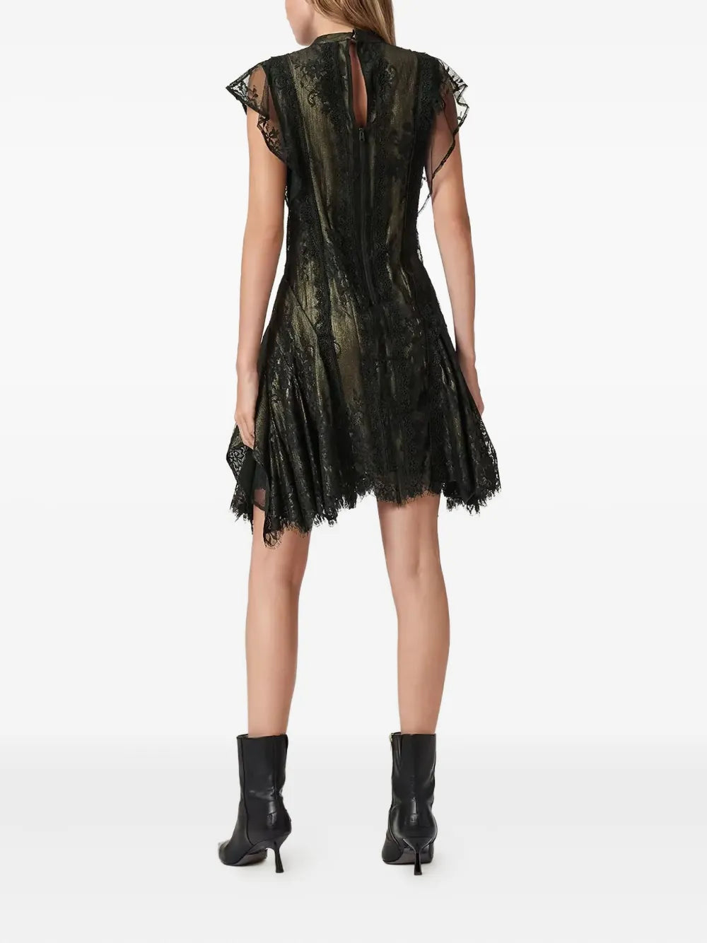 Allsaints Fleur Lace Mini Dress