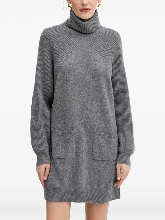 Liu Jo Roll Neck Mini Dress