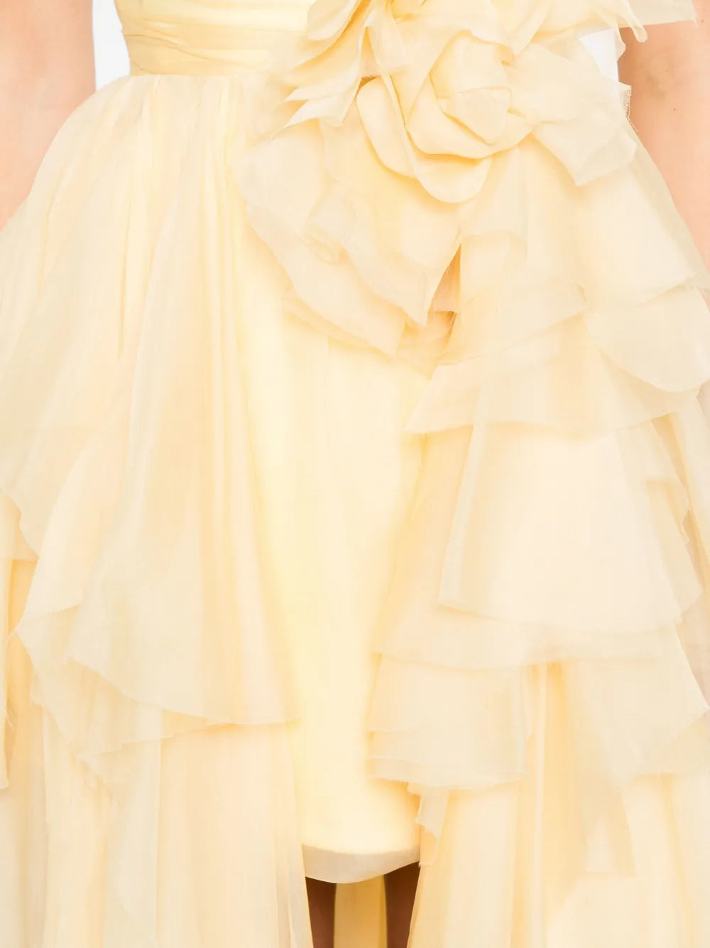 Loulou Flower Embellishment Maxi Dress