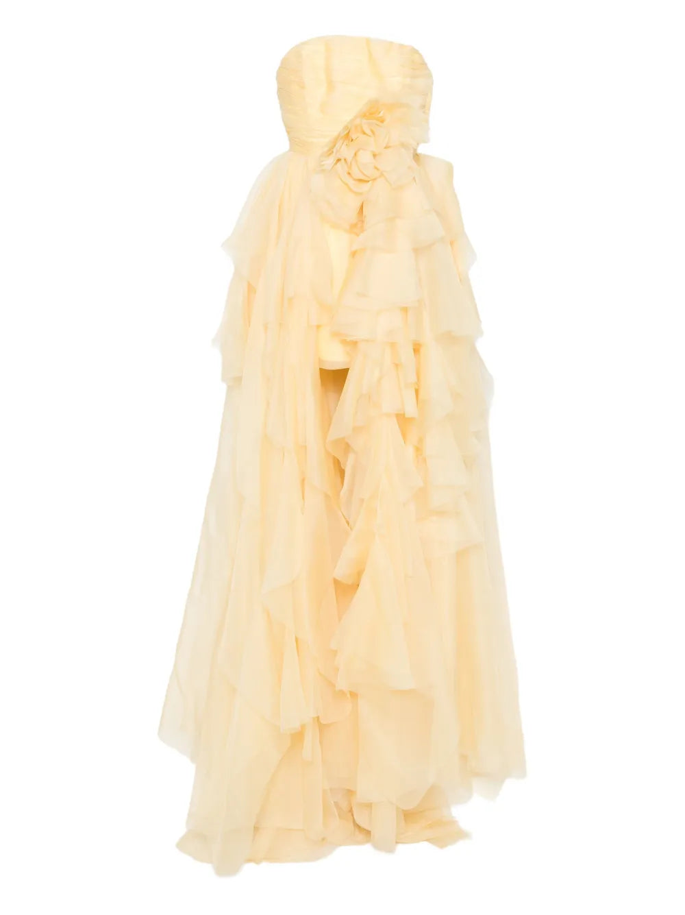 Loulou Flower Embellishment Maxi Dress