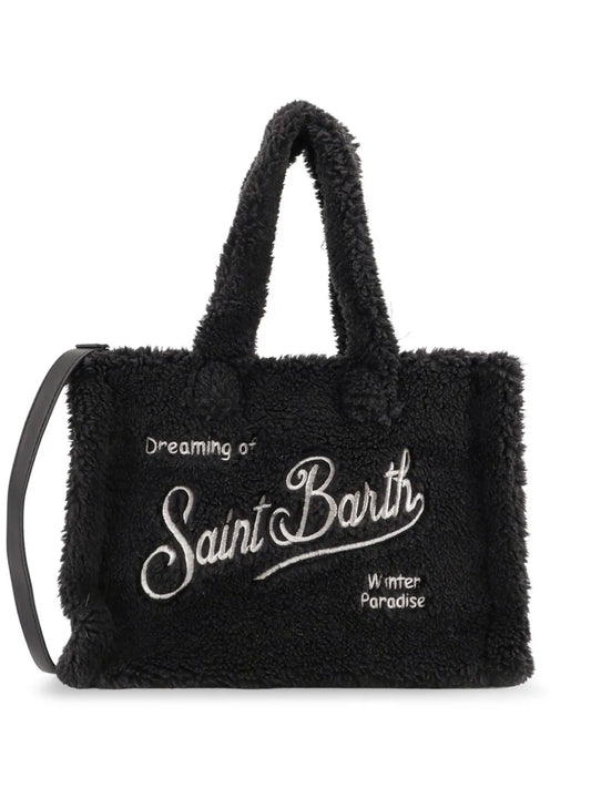 Mc2 Saint Barth Colette Teddy Embroidered Shoulder Bag