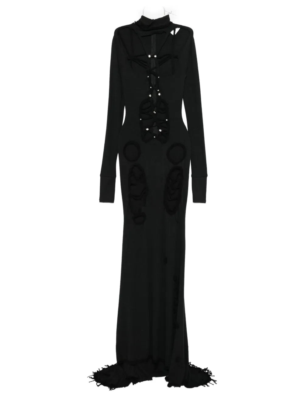 Loulou Cut Out Embellished Maxi Dress