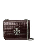 Tory Burch Small Eleanor Croc Embossed Shoulder Bag