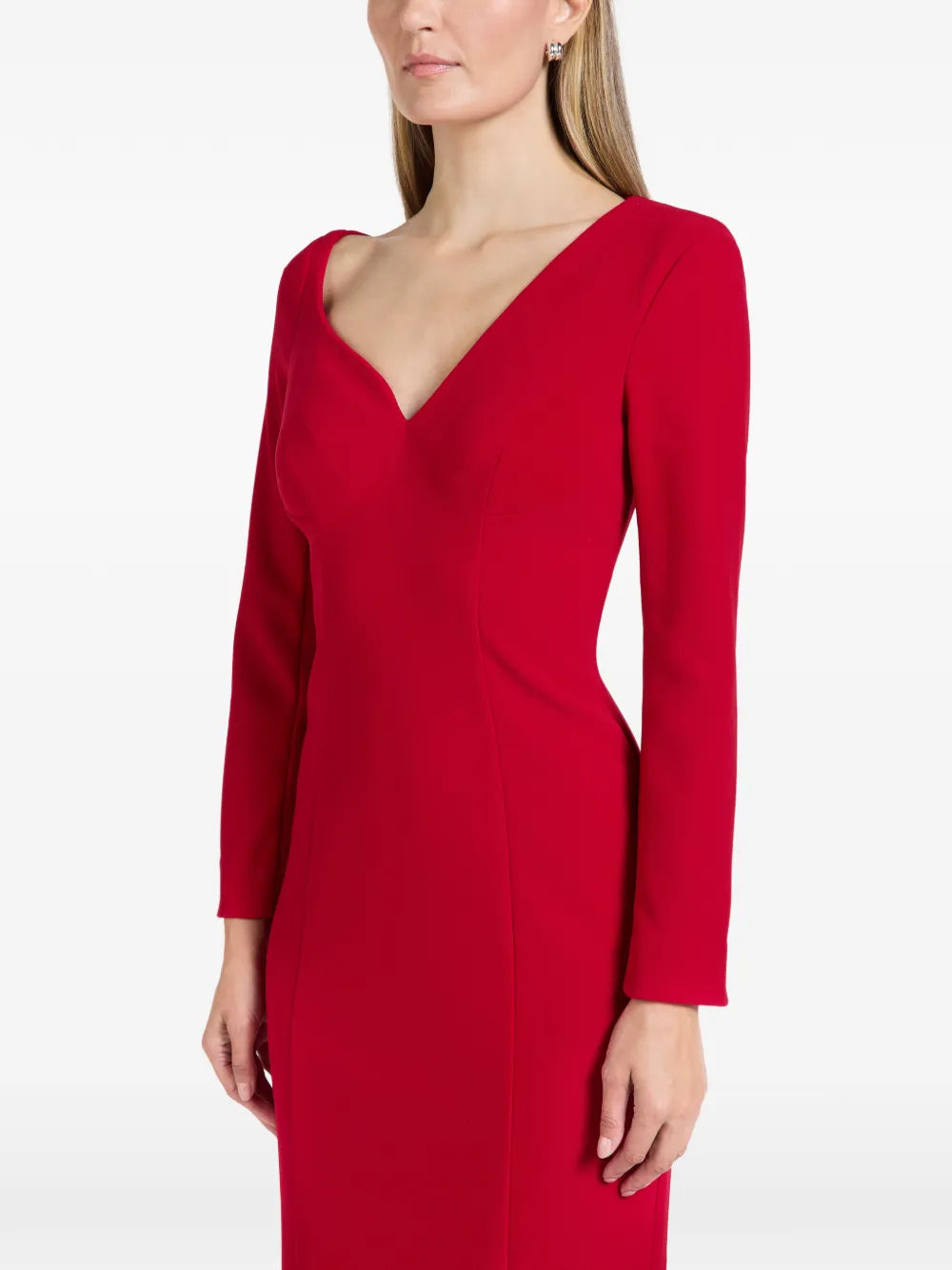Florence Fortitude V Neck Long Sleeve Dress