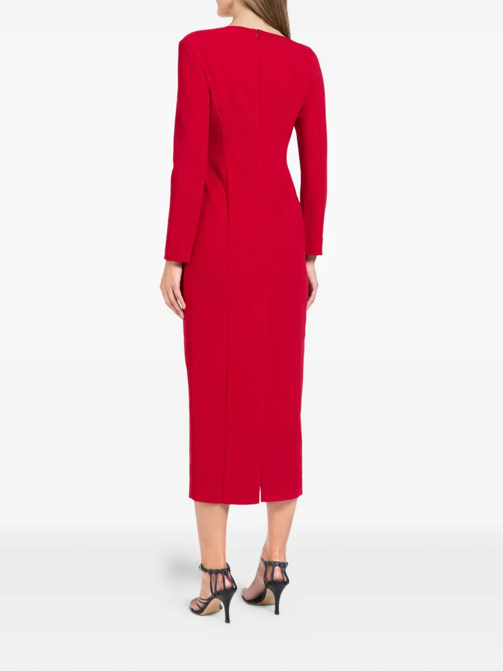 Florence Fortitude V Neck Long Sleeve Dress