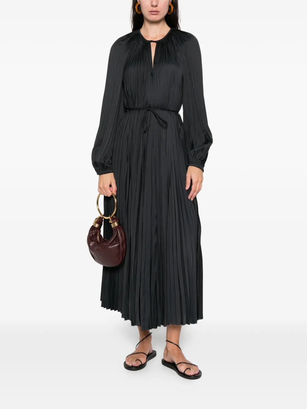 Ulla Johnson Tie Detail Midi Dress