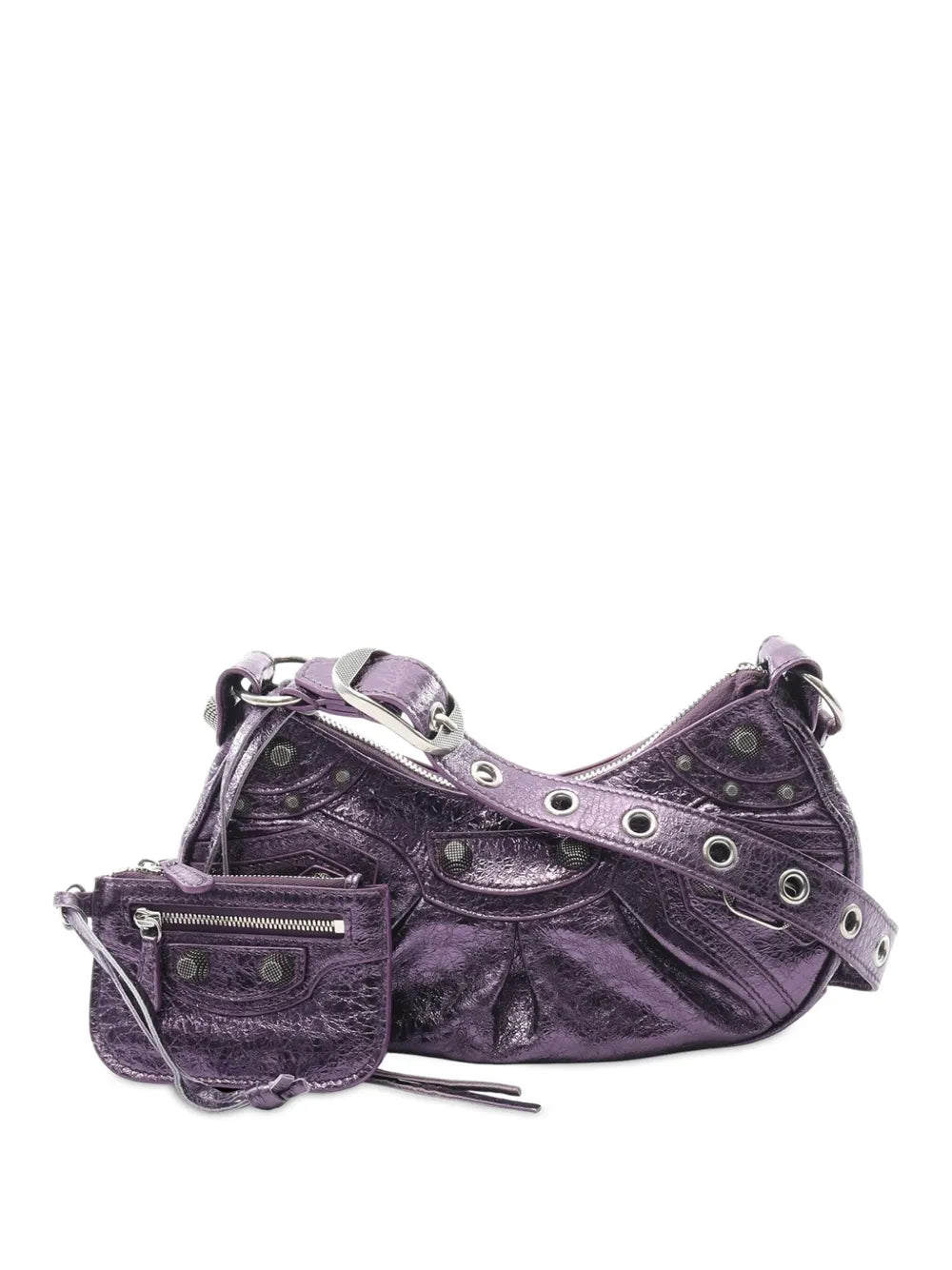 Balenciaga Pre Owned 2010 2025 Lambskin Le Cagole Xs Shoulder Bag