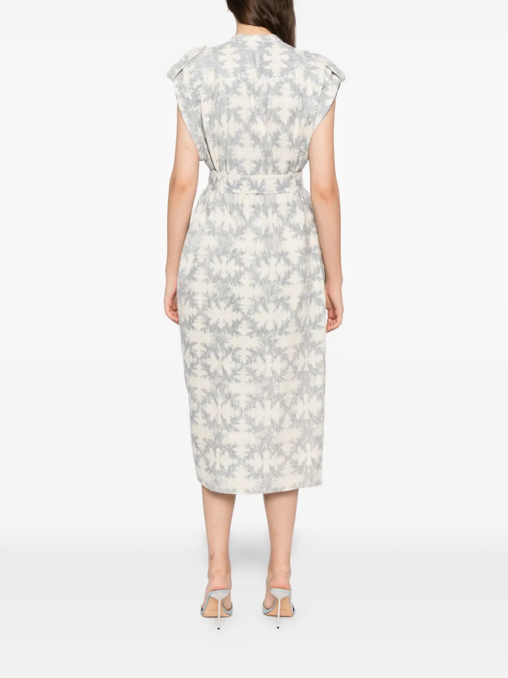 Saiid Kobeisy Printed Midi Dress