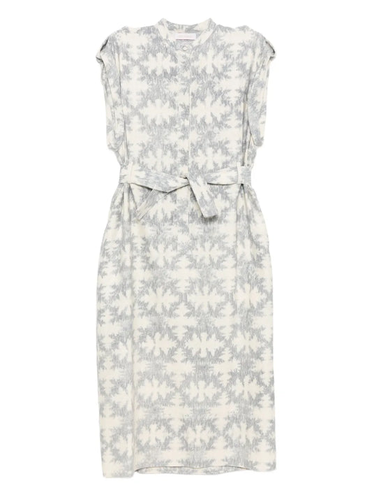 Saiid Kobeisy Printed Midi Dress