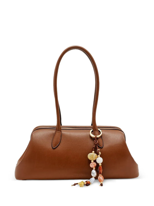 Cult Gaia Raia Beaded Shoulder Bag