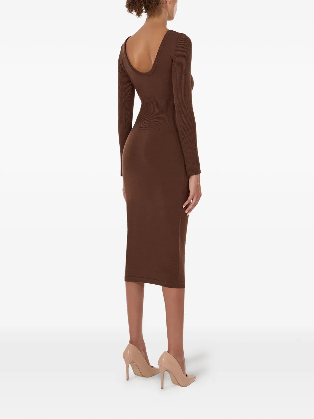 Wolford Scoop Neck Midi Dress