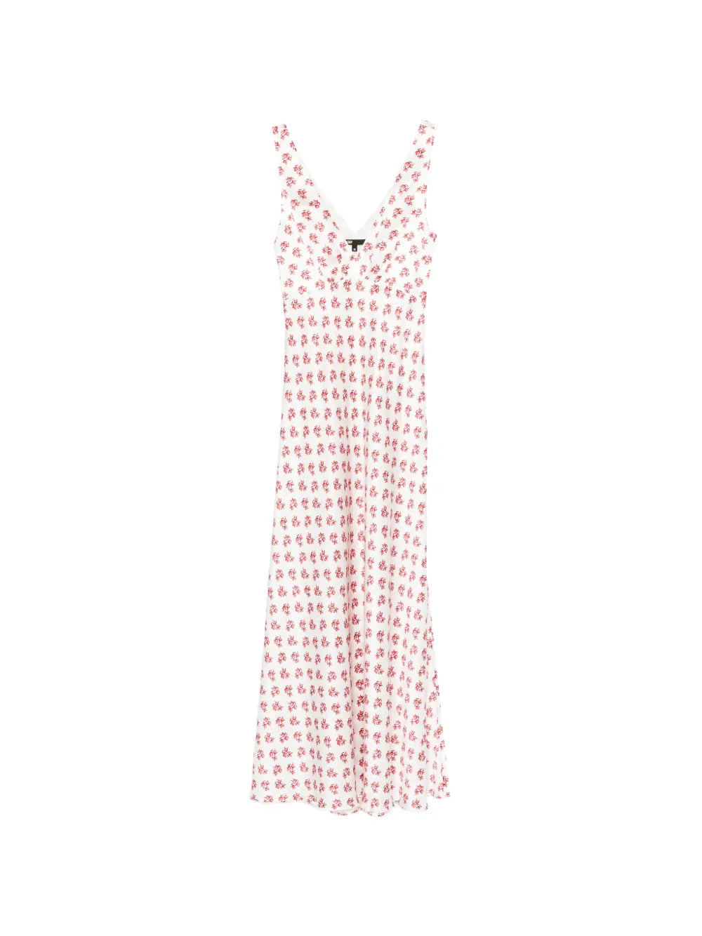 Maje Floral V Neck Maxi Dress