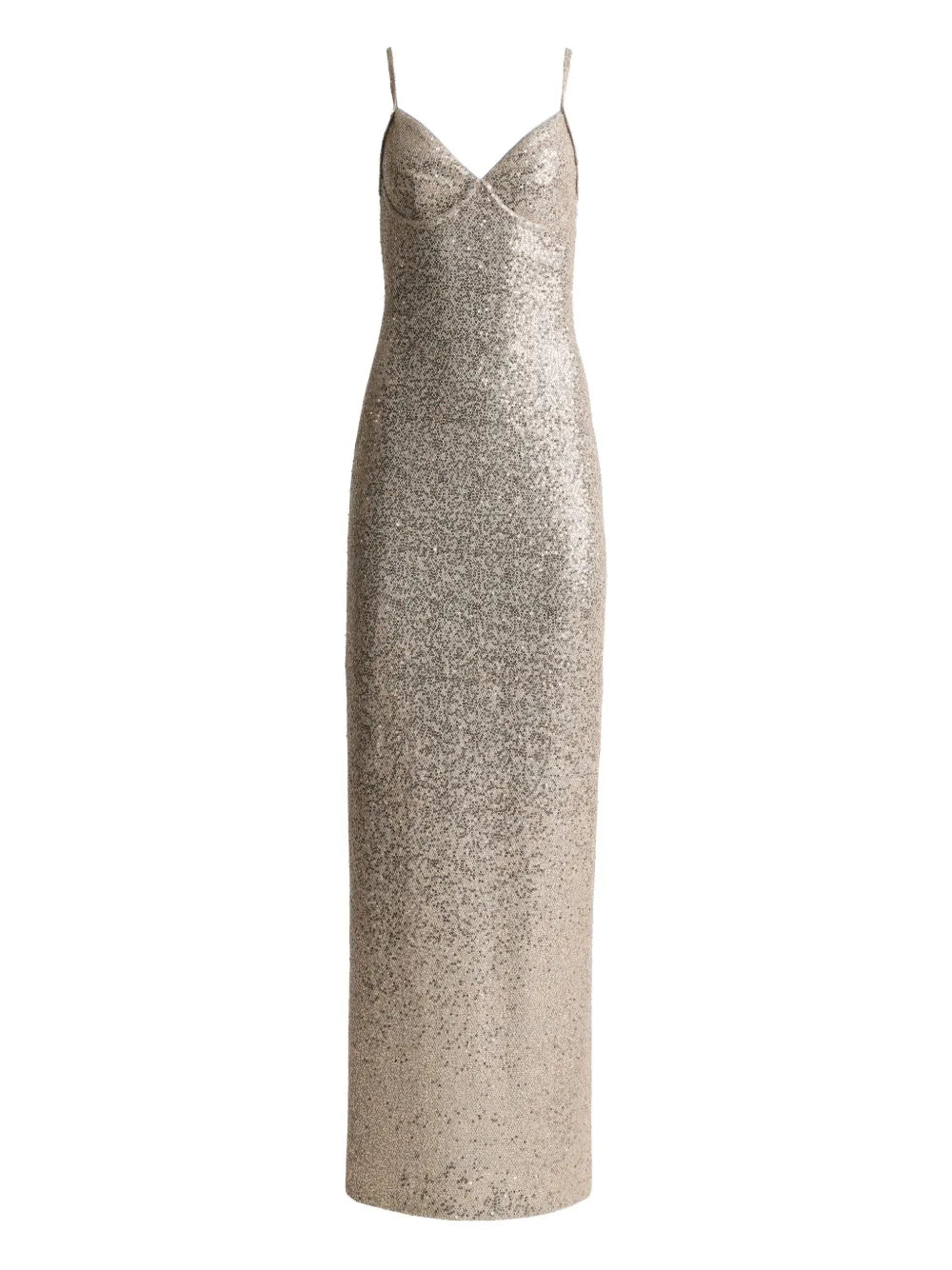 St John Sequin Maxi Dress
