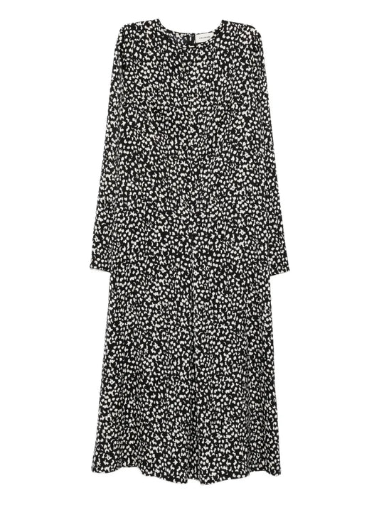 Amg Printed Midi Dress