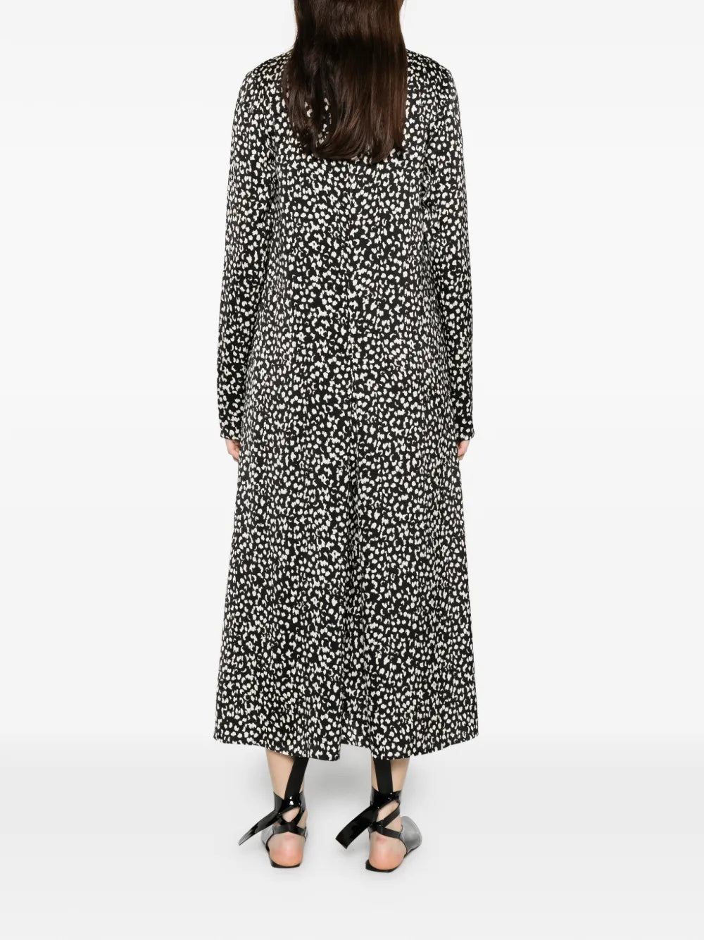 Amg Printed Midi Dress