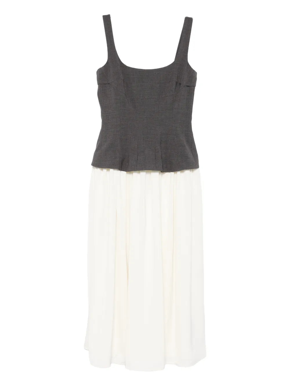 Stine Goya Square Neck Midi Dress