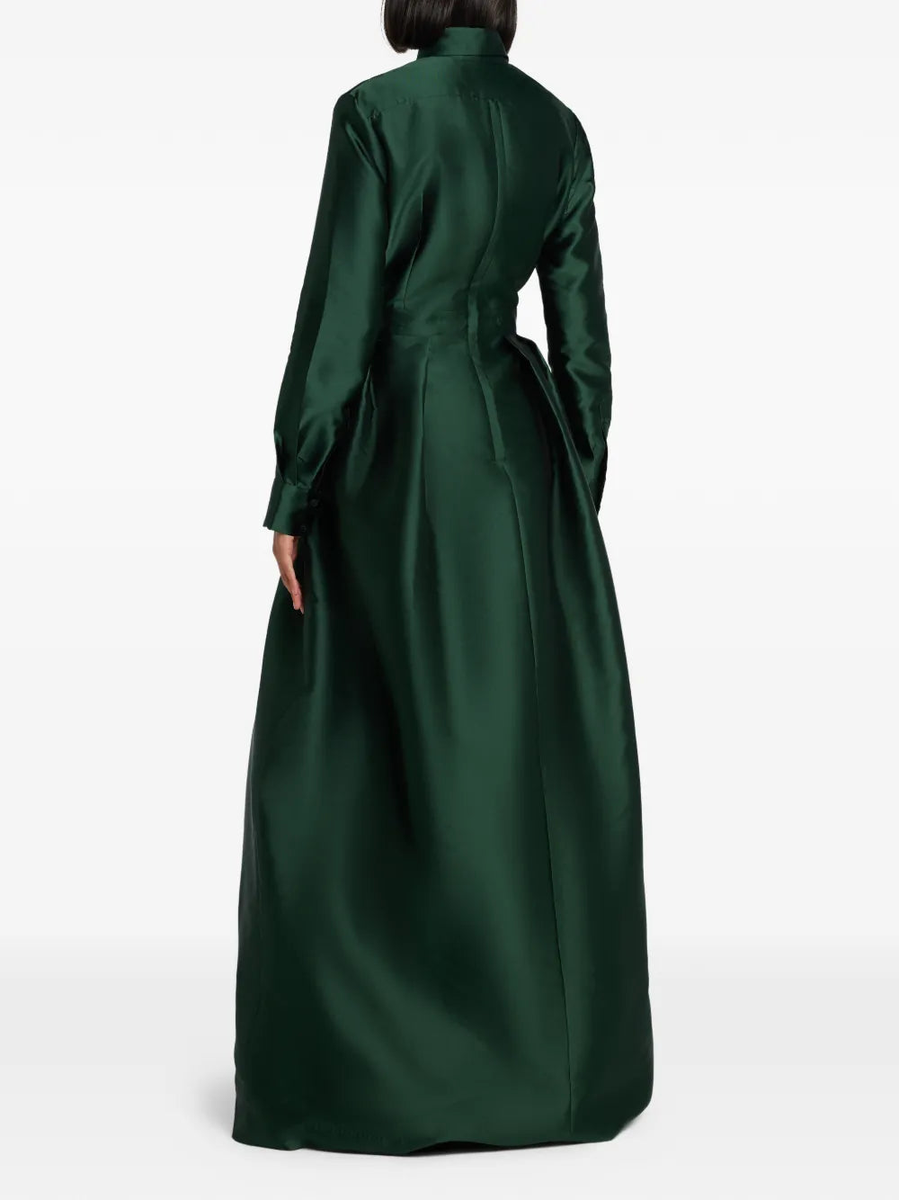 Greta Constantine Pleated Shirt Dress