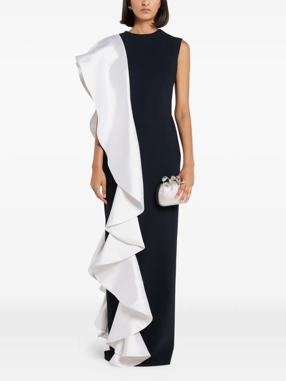 Greta Constantine Ruffled Eglinton Dress