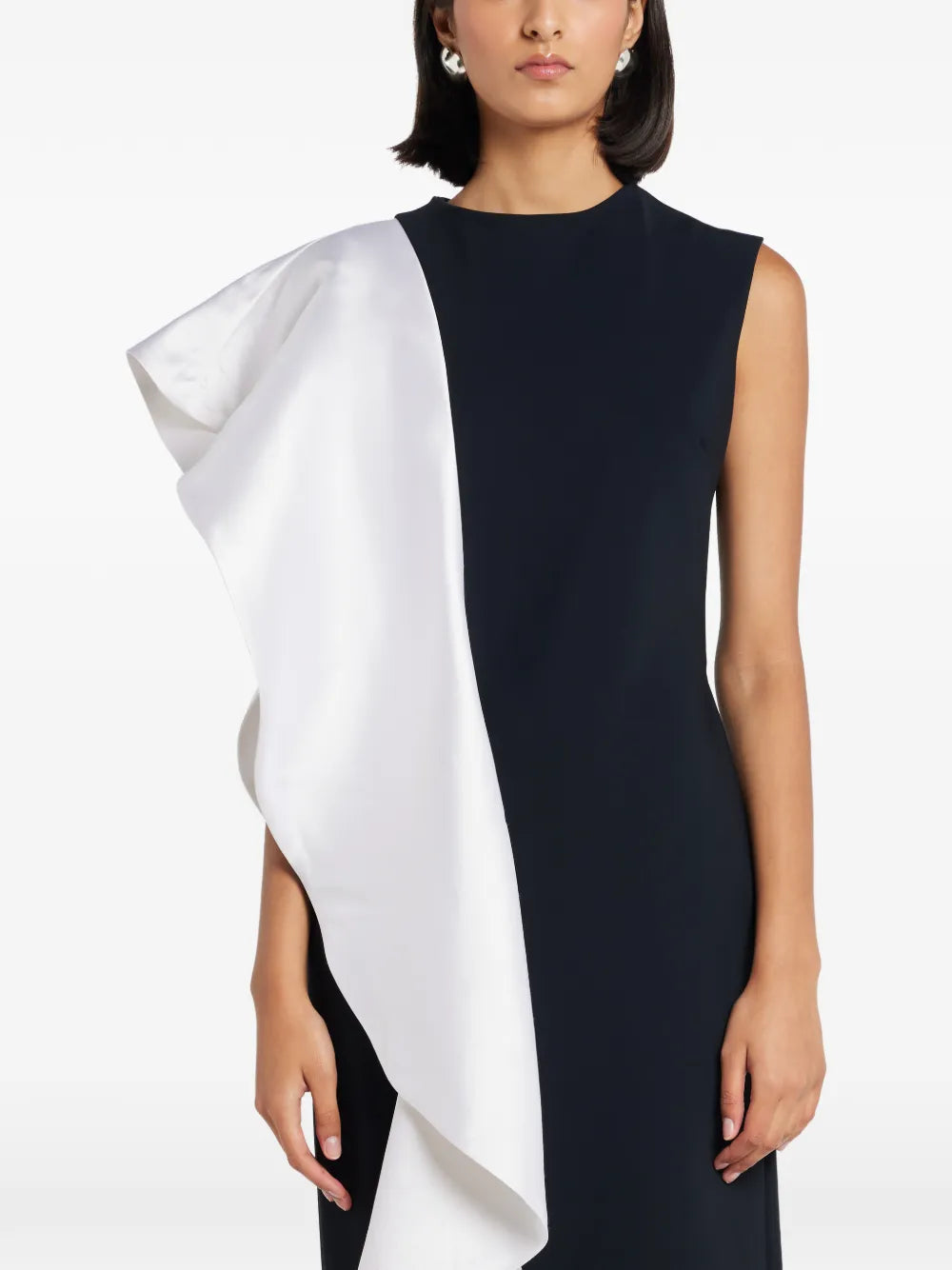 Greta Constantine Ruffled Eglinton Dress
