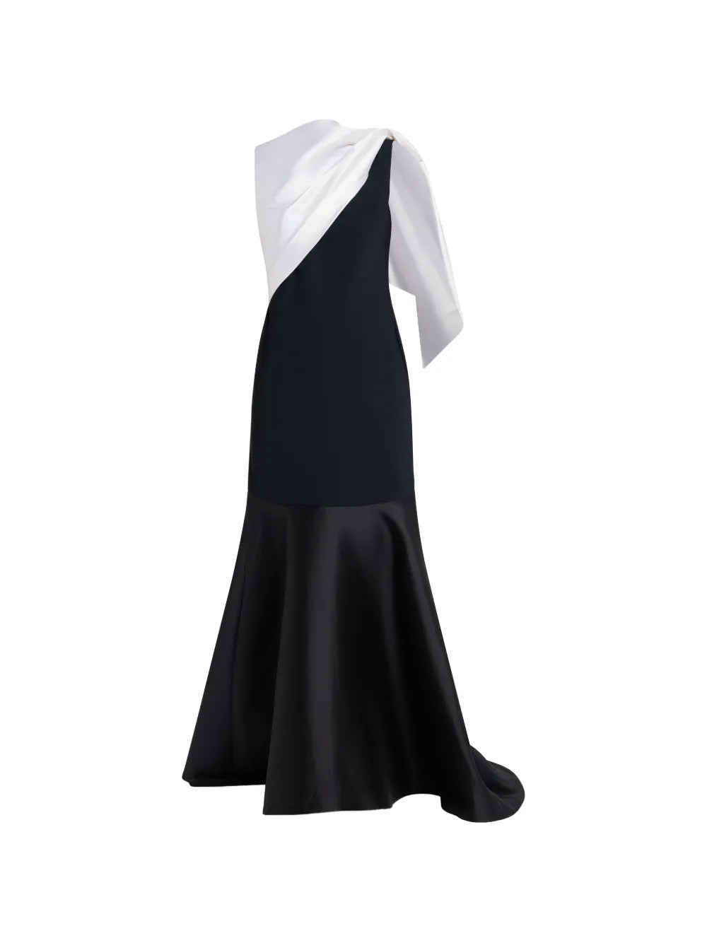 Greta Constantine Draped Gown Dress