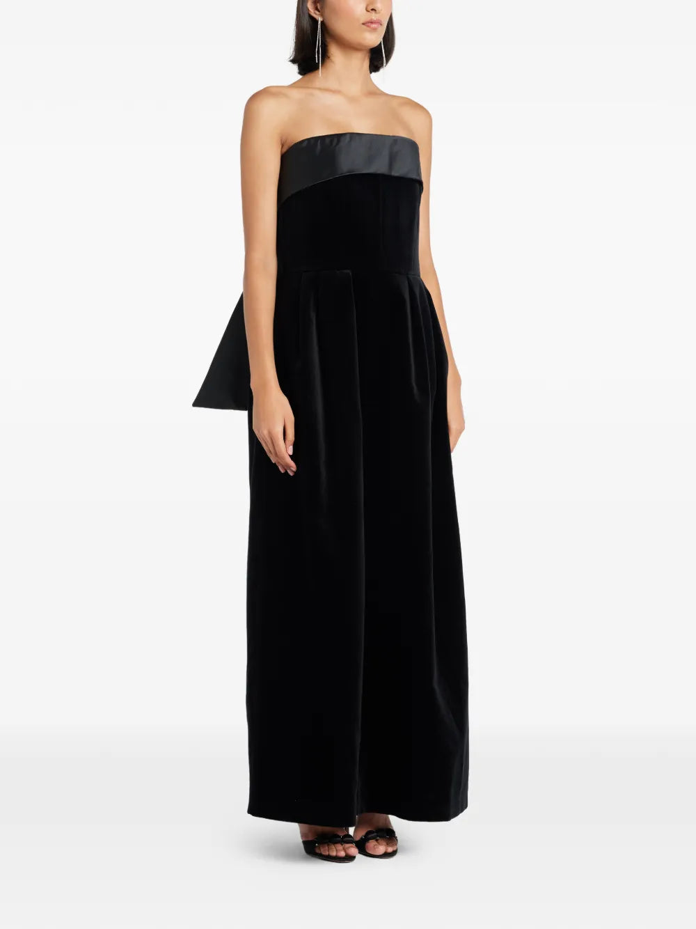 Dice Kayek Strapless Bow Dress