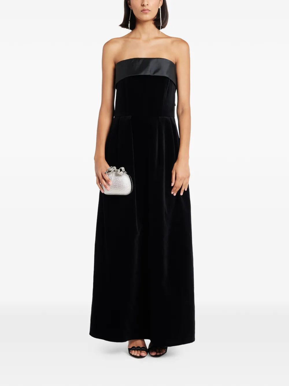 Dice Kayek Strapless Bow Dress