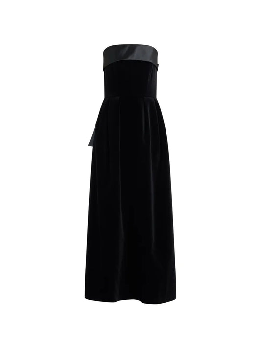 Dice Kayek Strapless Bow Dress