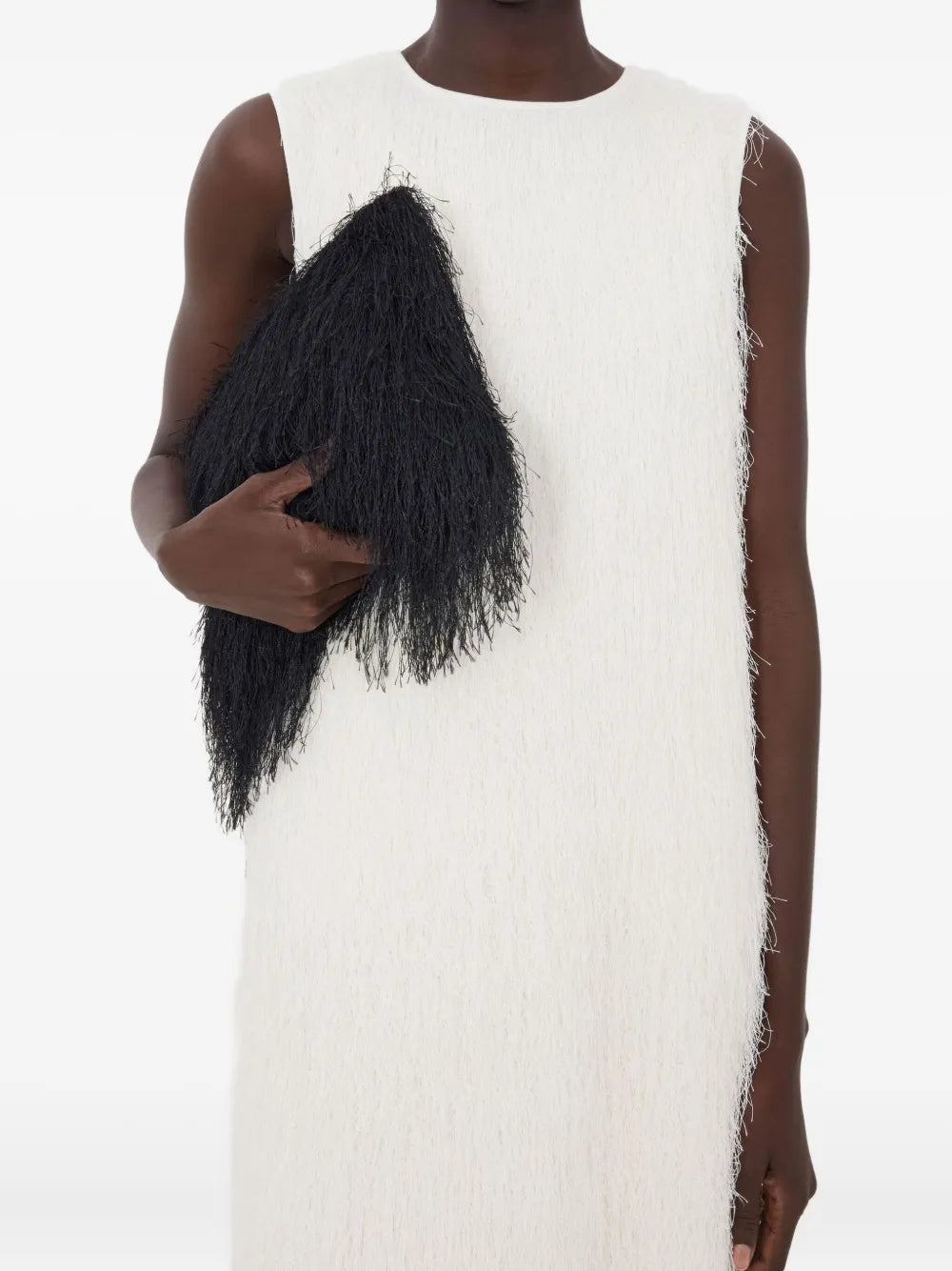 Loulou De Saison Tiwa Fringed Midi Dress