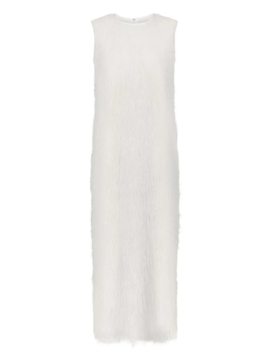 Loulou De Saison Tiwa Fringed Midi Dress