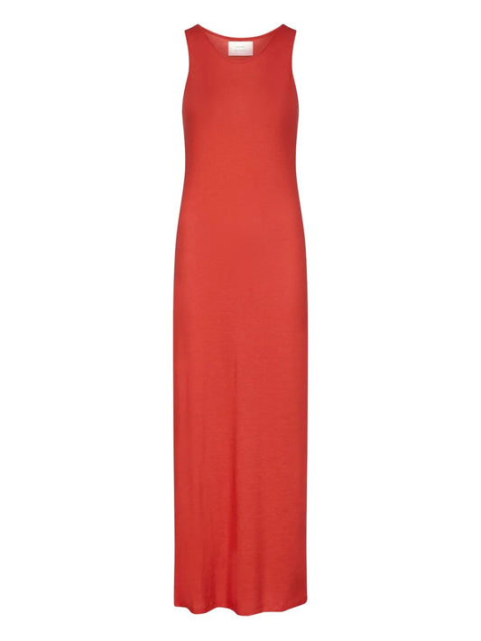 Loulou De Saison Myron Lds Shoulder Straps Midi Dress
