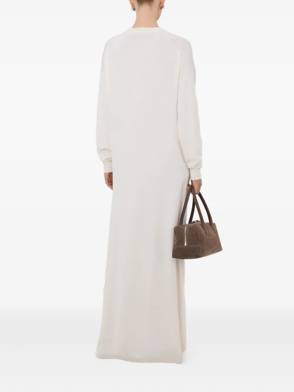 Loulou De Saison Lucy Long Sleeve Knitted Maxi Dress