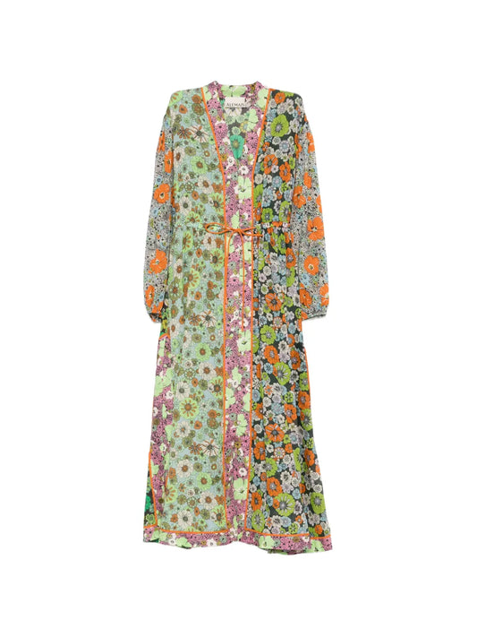 Alemais Floral Print Belted Dress