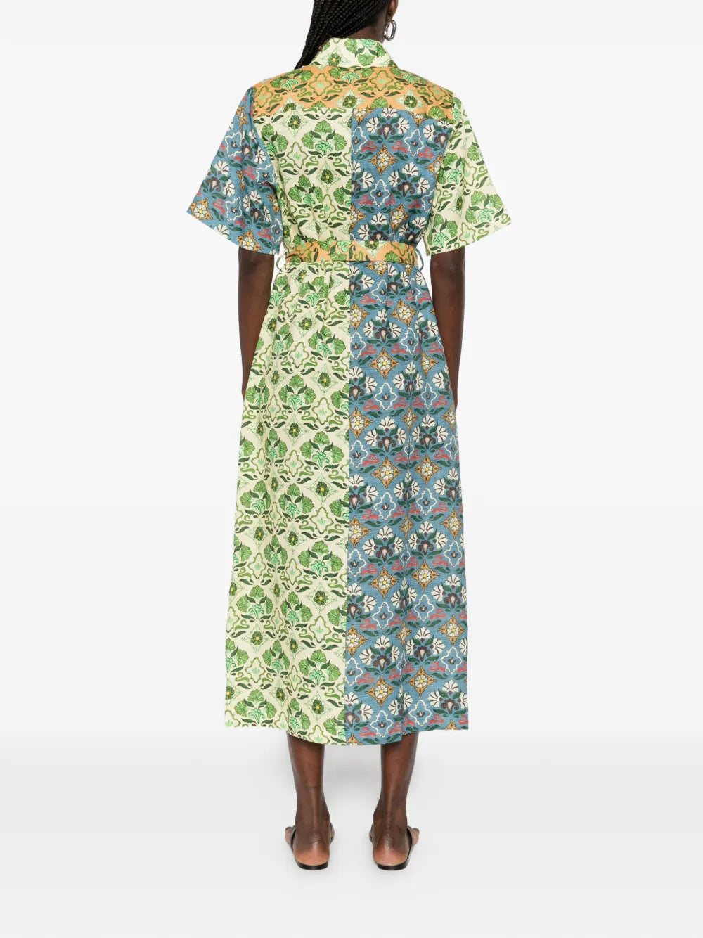 Alemais Floral Print Shirt Dress