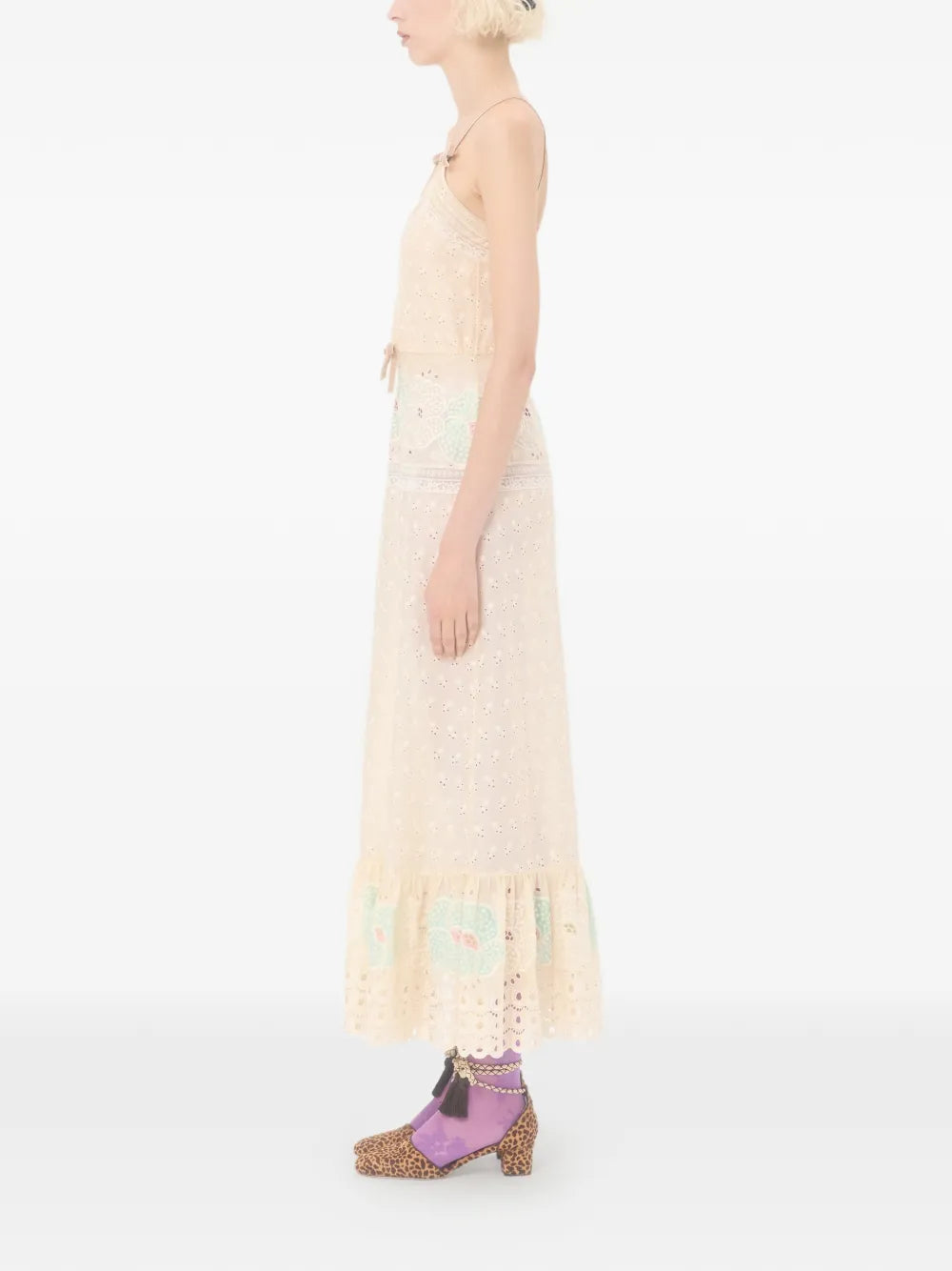 Valentino Garavani Sangallo Midi Dress